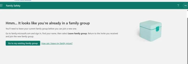 lỗi không kích hoạt được Office 365 Family 1 User do đã có Family